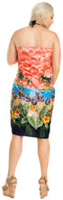 Load image into Gallery viewer, LA LEELA Women&#39;s Wrap Beach Swimwear Cover Up Pareo Tie Sarong One Size Red_E400