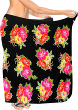 Load image into Gallery viewer, LA LEELA Women Beachwear Bikini Cover up Swimwear Bathing Suit Wrap 4 ONE Size