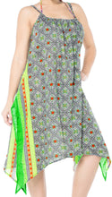 Load image into Gallery viewer, Beachwear Lightweight Swimwear Swimsuit Embroidered Bikini Cover up Green TOP