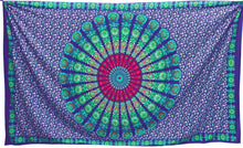 Load image into Gallery viewer, LA LEELA Soft Light Digital Casual Resort Pareo Boys 72&quot;X42&quot; Navy Blue 3299 135782