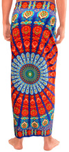 Load image into Gallery viewer, la-leela-soft-light-digital-swimsuit-pareo-towel-boys-wrap-72x42-purple_3301-purple_r653