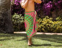 Load image into Gallery viewer, LA LEELA Soft Light Digital Casual Bathing Swimsuit Men&#39;s 72&quot;X42&quot; Pink 3302 135785