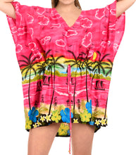 Load image into Gallery viewer, la-leela-swimwear-soft-fabric-printed-swimsuit-bikini-cover-up-osfm-14-28-l-4x-pink_1919