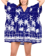 Load image into Gallery viewer, la-leela-soft-fabric-cover-up-lounge-girl-osfm-14-28-l-4x-royal-blue_1825-blue_r619