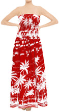 Load image into Gallery viewer, LA LEELA Long Maxi Hawaiian Halter Neck Tube Dress For Women Beach Pool Party Casual Cruise Vacation Outfits ladies