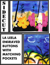 Load image into Gallery viewer, la-leela-shirt-casual-button-down-short-sleeve-beach-shirt-men-aloha-pocket-Shirt-Blue_W390