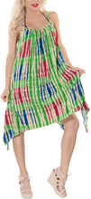 Load image into Gallery viewer, LA LEELA Women&#39;s Swimsuit Cover ups A Line Beach Dress 1X Green-AC203