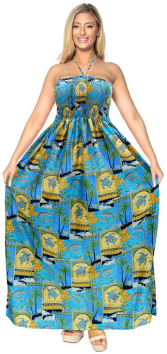 la-leela-evening-beach-swimwear-soft-printed-casual-tube-dress-women-swimsuit-matching-288-one-size