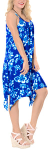 Women's Swimwear Swimsuit Bikini Cover up Beachwear Kimono Bikini Blouse Blue