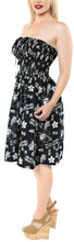 Load image into Gallery viewer, la-leela-womens-printed-maxi-tube-halter-dress-top-women-one-size-black_i623