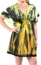 Load image into Gallery viewer, Women&#39;s Dress Designer Sundress Beachwear Lounger Plus Bikini Cover up Yellow