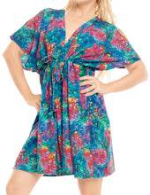 Load image into Gallery viewer, LA LEELA Women&#39;s Beach Swimming Bathing Suit Cover ups XL-XXL Multicolor-F236