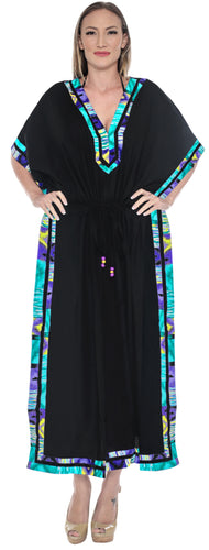 la-leela-lounge-rayon-solid-long-caftan-nightgown-women-OSFM 16-28W [XL- 4X]-Halloween Black_F199