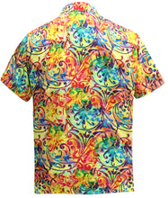 Load image into Gallery viewer, la-leela-mens-aloha-hawaiian-shirt-short-sleeve-button-down-casual-beach-party-drt106