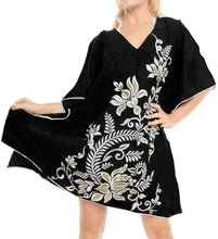 Load image into Gallery viewer, Women&#39;s Dress Sundress Beachwear Lounger  Evening Casual TOP Cover ups  Black