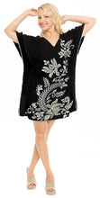 Load image into Gallery viewer, Women&#39;s Dress Sundress Beachwear Lounger  Evening Casual TOP Cover ups  Black