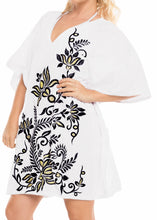 Load image into Gallery viewer, Women&#39;s Dress Sundress Beachwear Lounger  Evening Casual TOP Cover ups  White