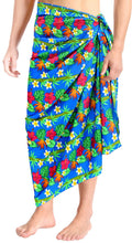 Load image into Gallery viewer, la-leela-mens-sarong-pareo-wrap-cover-up-beachwear-swimsuit-bathing-suit-hawaiian