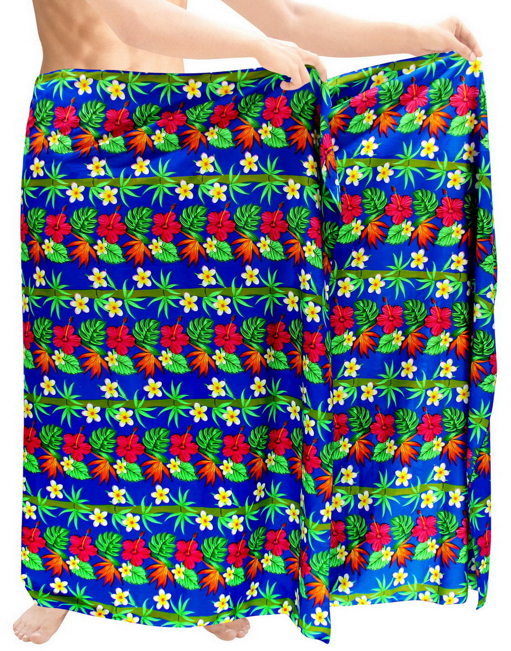 LA LEELA Men's Beach Sarong Pareo Swimwear Cover Ups Wrap Lungi 72