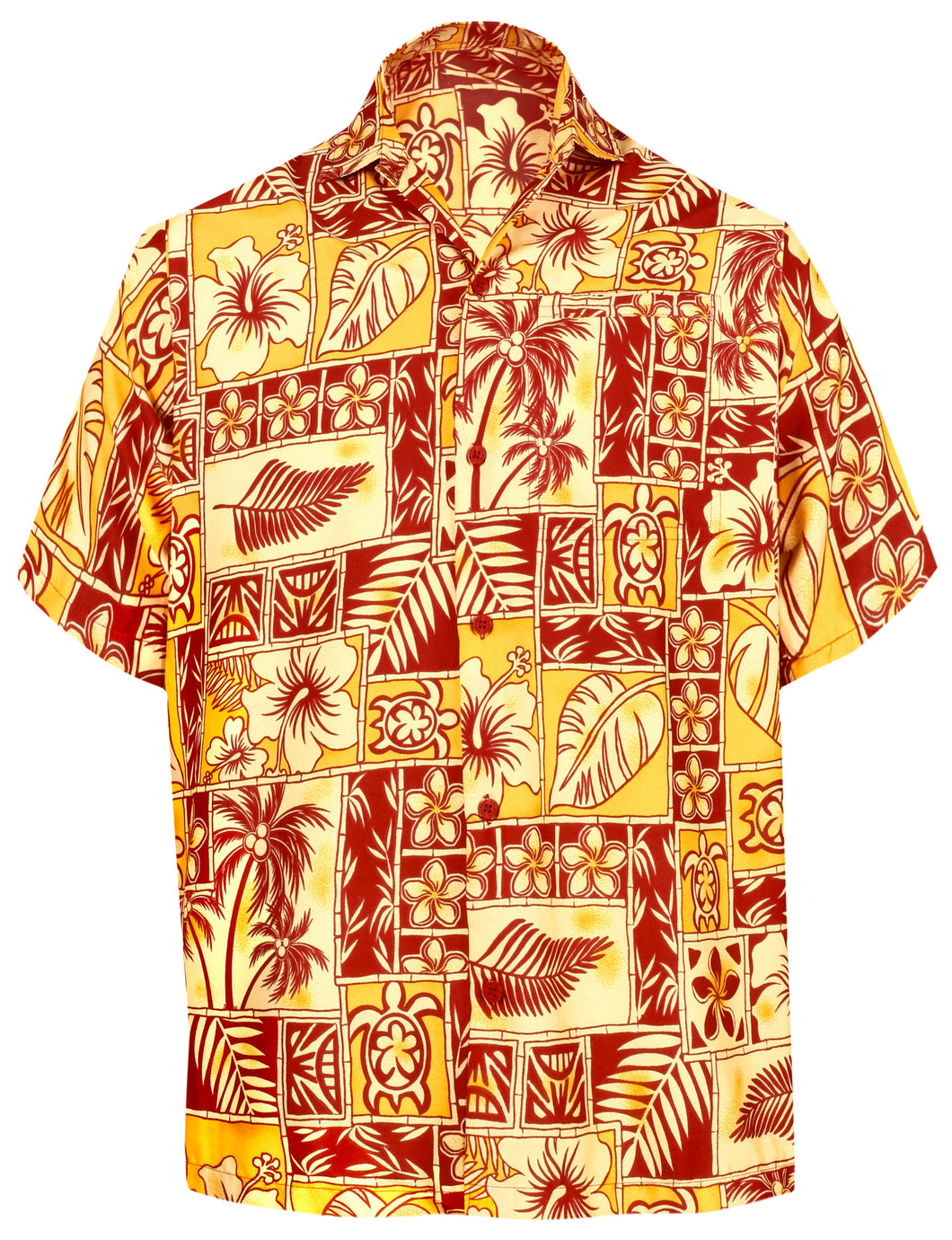 la-leela-shirt-casual-button-down-short-sleeve-beach-shirt-men-aloha-pocket-Shirt-Blood Red_W405