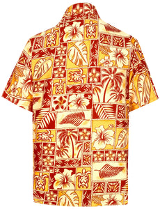 la-leela-shirt-casual-button-down-short-sleeve-beach-shirt-men-aloha-pocket-Shirt-Blood Red_W405