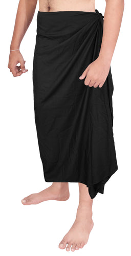 LA LEELA Rayon Solid Surf Beach wear lounge Wrap Mens towel 72