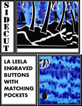 Load image into Gallery viewer, la-leela-shirt-casual-button-down-short-sleeve-beach-shirt-men-aloha-pocket-Shirt-Blue_W409