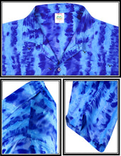 Cargar imagen en el visor de la galería, la-leela-shirt-casual-button-down-short-sleeve-beach-shirt-men-aloha-pocket-Shirt-Blue_W409
