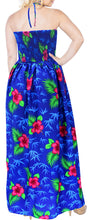 Load image into Gallery viewer, swimsuit-long-halter-swimwear-maxi-dress-cover-up-beachwear-evening-royal-blue
