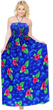 Load image into Gallery viewer, swimsuit-long-halter-swimwear-maxi-dress-cover-up-beachwear-evening-royal-blue