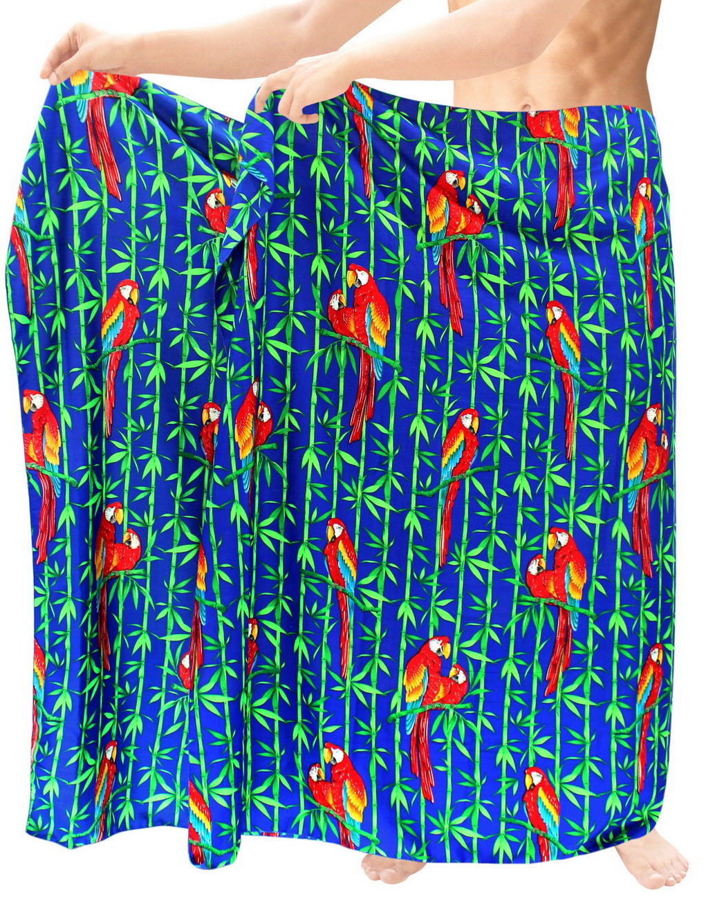 LA LEELA Men's Swimwear Cover Up Beach Sarong Swimsuit Wrap 72