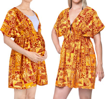 Load image into Gallery viewer, Women&#39;s Beachwear Swimwear Swimsuit Bikini Deep Neck Cover up Summer Blouse TOP