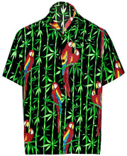 Load image into Gallery viewer, la-leela-shirt-casual-button-down-short-sleeve-beach-shirt-men-aloha-pocket-5-1910