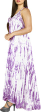 Load image into Gallery viewer, Women&#39;s Casual Beachwear Tie Dye Loose Bikini Swimwear Cover up Caftan Dress Pur