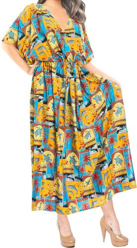 la-leela-lounge-caftan-likre-printed-resort-wear-island-party-kaftan-boho-top-blouse-lightweight-designer-cover-ups-Pumpkin Orange_K771