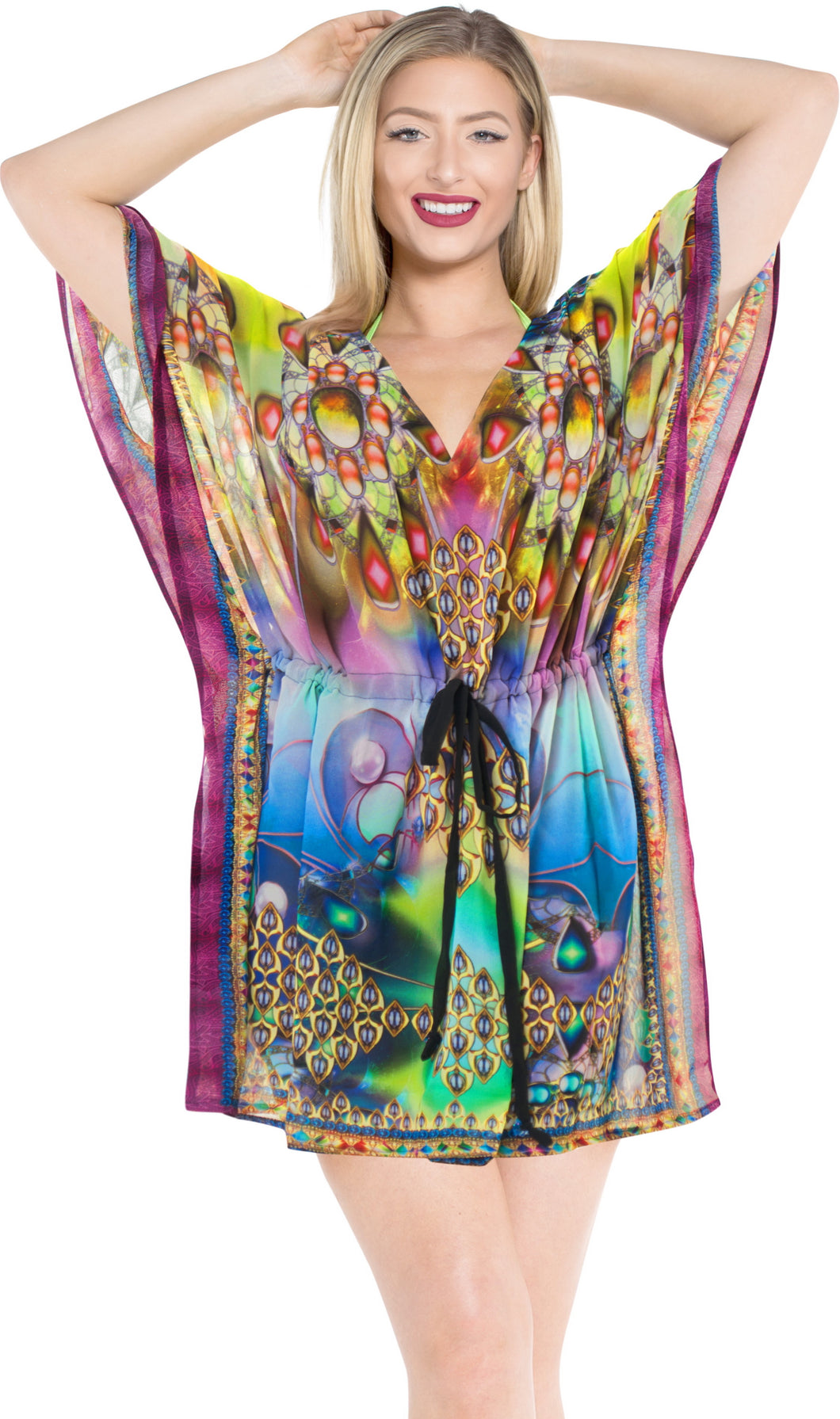 la-leela-women-plus-size-beach-cardigan-bathing-suit-one-size-us-14-l-thru-28w-4x   OSFM 16-28W [XL- 4X] 137570