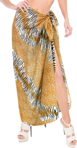 LA LEELA Womens Swimsuit Sarong Skirt Swimwear Scarf Coverup 78