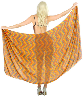 LA LEELA Womens Plus Size Sarong Swimsuit Cover Up Beach Wrap 78
