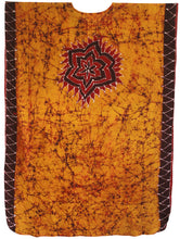 Load image into Gallery viewer, la-leela-lounge-caftan-cotton-batik-casual-tube-halter-top-length-knee-golden-147-plus-size