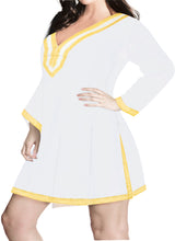 Load image into Gallery viewer, Women&#39;s Beachwear Casual Kimono Swimwear Swimsuit Blouse bikini Cover up White