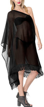 Load image into Gallery viewer, Women&#39;s Beach Swimwear Swimsuit Bikini Cover up Casual Blouse TOP Black