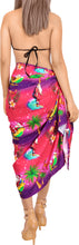 Cargar imagen en el visor de la galería, LA LEELA Men&#39;s Plus Size Wrap Beach Swimwear Cover Up Pareo Tie Sarong Vacation