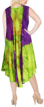 Load image into Gallery viewer, la-leela-dress-beach-cover-up-rayon-tie-dye-casual-tank-top-cover-up-violet_c102-osfm-14-20w-l-2x