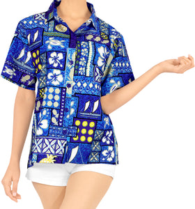Women Hawaiian Shirt Beach Top Blouses Tank Aloha Casual Holiday Daily wear