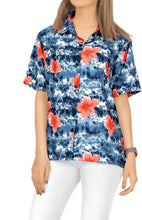 Load image into Gallery viewer, Hawaiian Shirt Ladies Beach Top Blouses Tank Casual Aloha Holiday Boyfriend