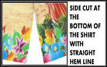 Load image into Gallery viewer, la-leela-womens-beach-casual-hawaiian-blouse-short-sleeve-button-down-shirt-orange