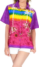 Load image into Gallery viewer, Women Hawaiian Shirt Beach Blouses Tank Top Aloha Casual Holiday Regular Fit