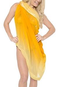 LA LEELA Women's Bikini Wrap Cover up Swimsuit Sarong Dress Jacquard ONE Size