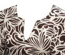 Load image into Gallery viewer, la-leela-soft-fabric-printed-cruise-cardigan-cover-up-osfm-8-14-m-l-brown_2241