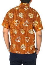 Load image into Gallery viewer, la-leela-shirt-casual-button-down-short-sleeve-beach-shirt-men-embroidered-8